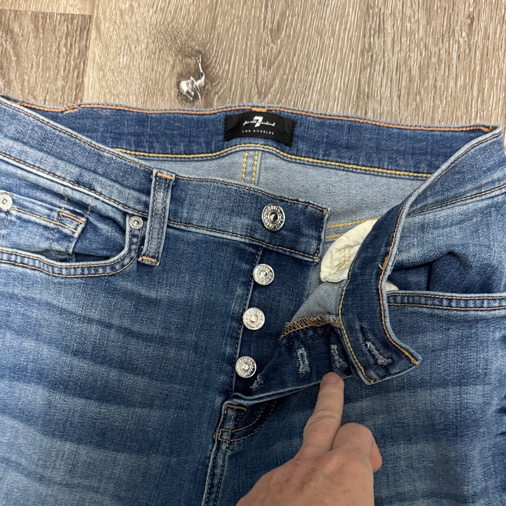 7 For All Mankind women’s Josefina Jeans 26 - Picture 2 of 4